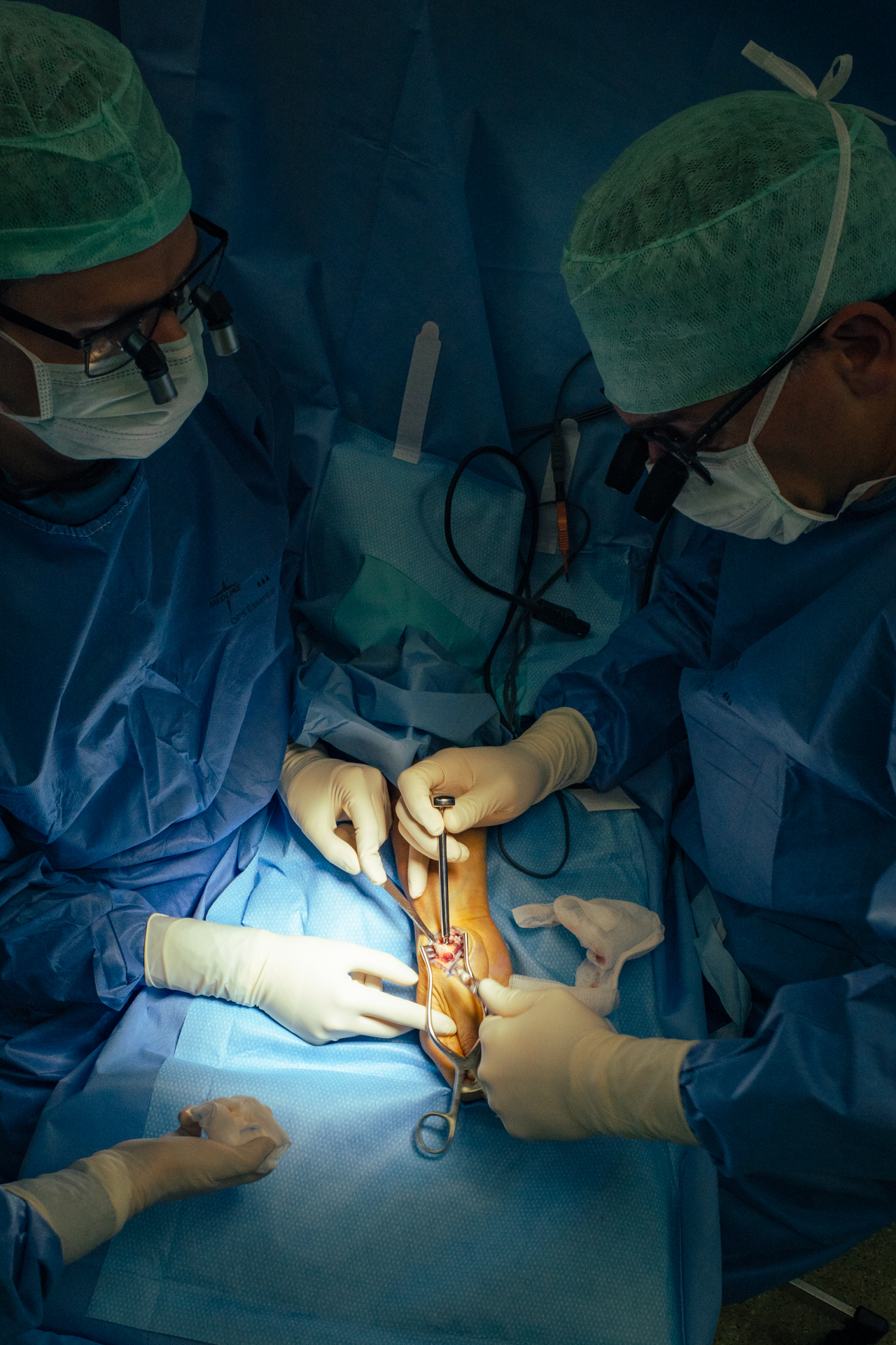 3 months in an orthopedic surgery room